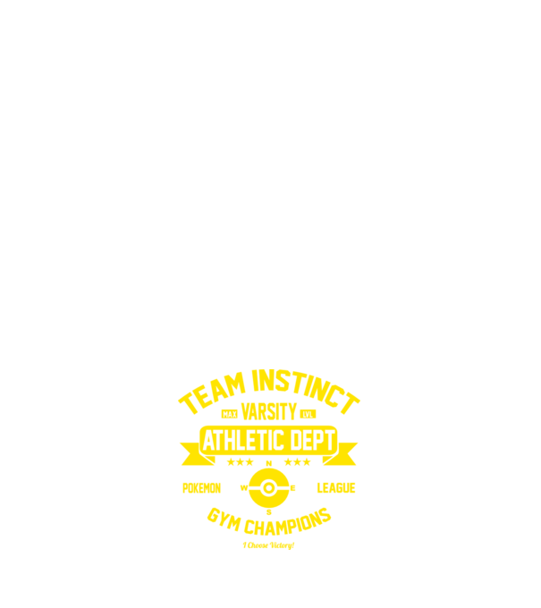 Team instinct champions model alb pe tricou