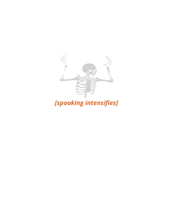 Spooking intensifies model negru pe tricou