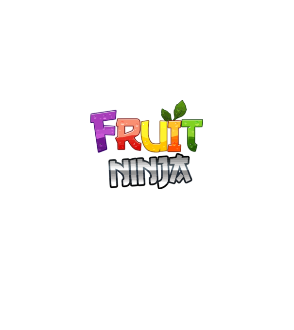 Fruit Ninja model alb pe tricou