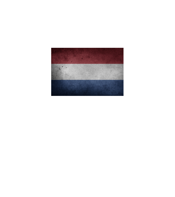 NETHERLANDS model negru pe tricou