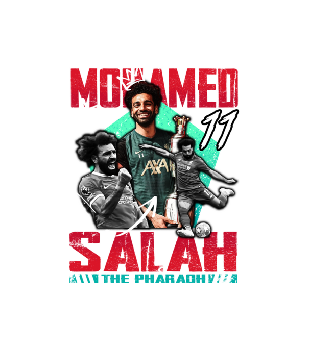 Salah tribute model negru pe tricou