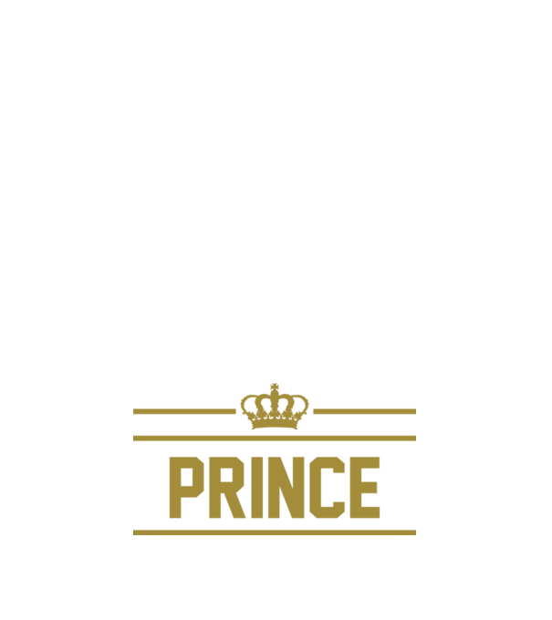 Prince model albastru închis pe tricou