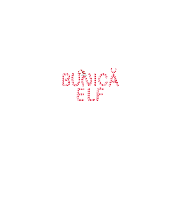 bunică elf model negru pe tricou