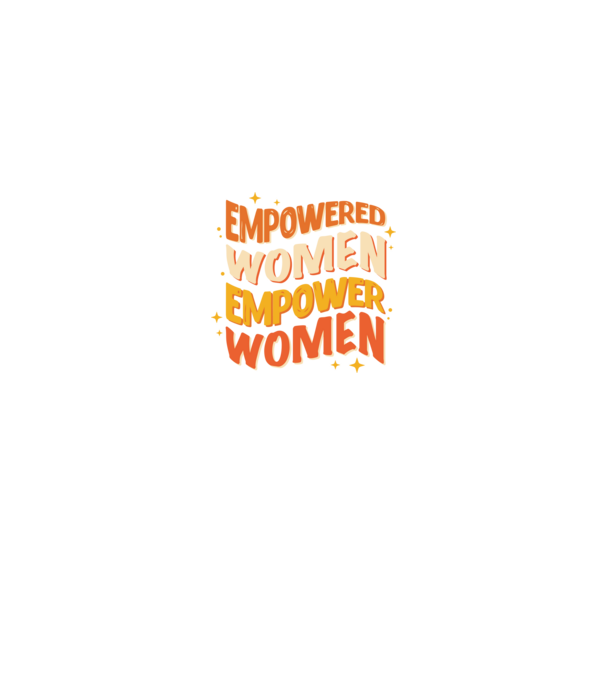 Empowered women empower women model negru pe tricou