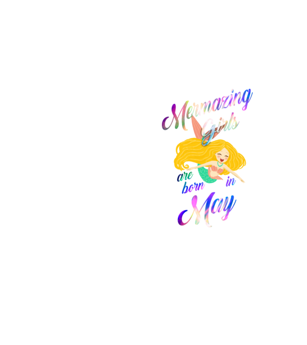 Mermazing girls are born may model galben neon pe tricou