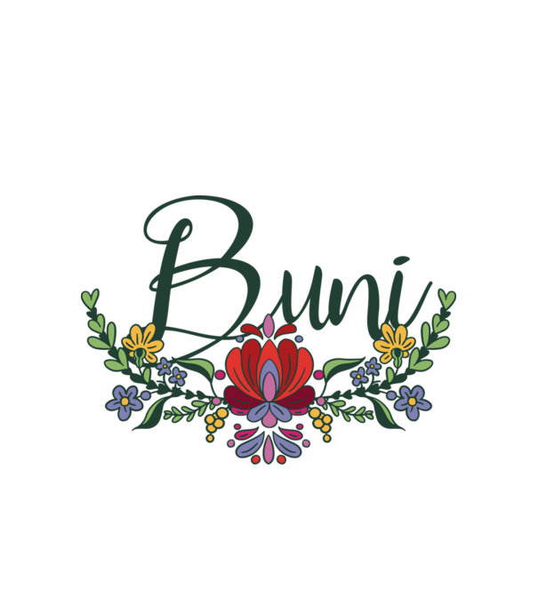 Buni model alb pe tricou