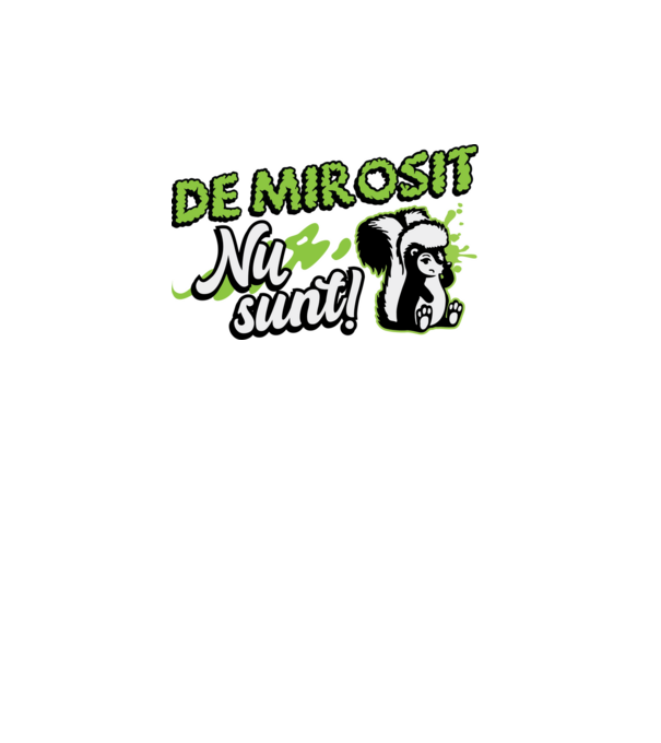 De mirosit nu sunt model turcoaz pe tricou