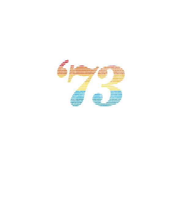 Retro Birthday 1973 model negru pe tricou