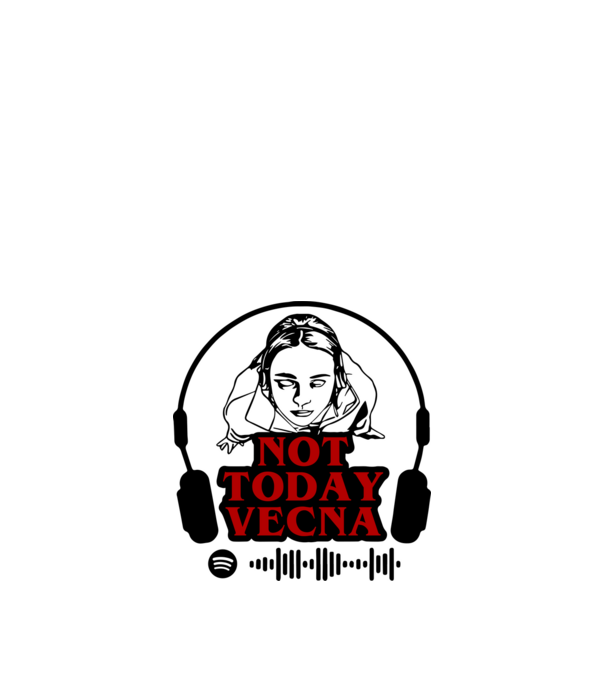 not today vecna model nisipiu pe tricou