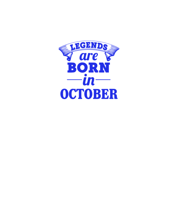 Legends are born in October model gri pe tricou