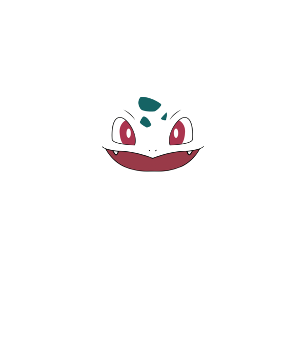 Bulbasaur model turcoaz pe tricou