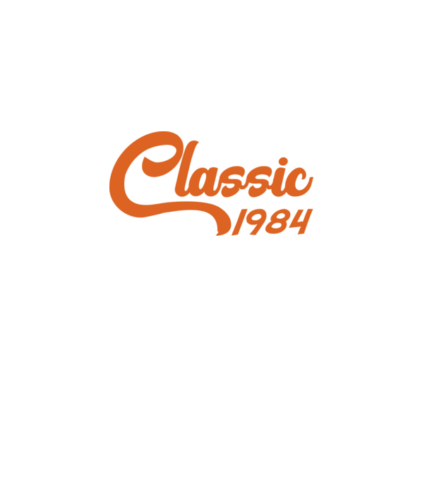 1984 Classic model alb pe tricou