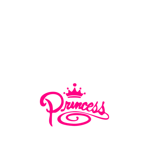 Princess model nisipiu pe tricou