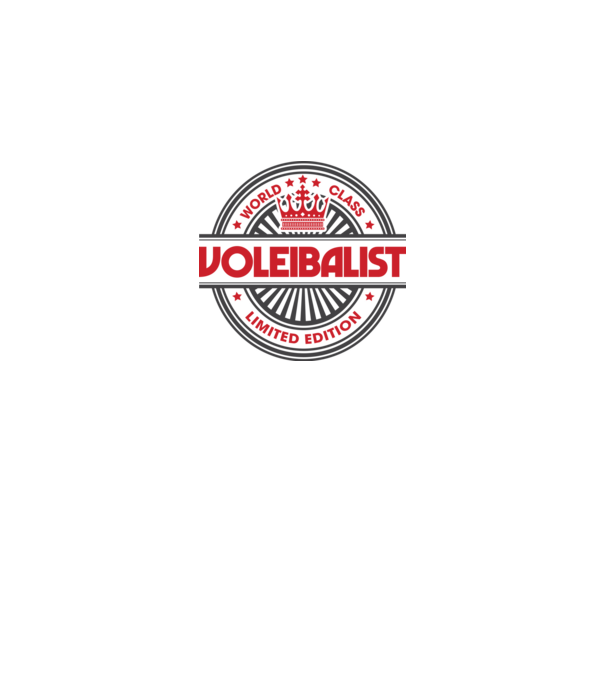 voleibalist model albastru deschis pe tricou
