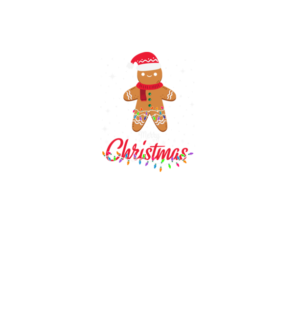 Merry christmas cookie model negru pe tricou
