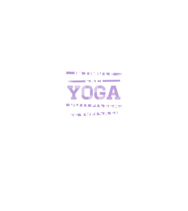 în timp ce faci yoga poți fi ceea ce vrei să fii - în acel moment model negru pe tricou