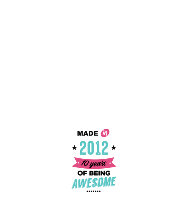 MADE in 2012 model negru pe tricou