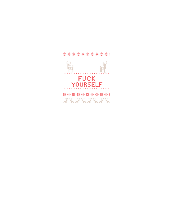 Merry go fuck yourself model negru pe tricou
