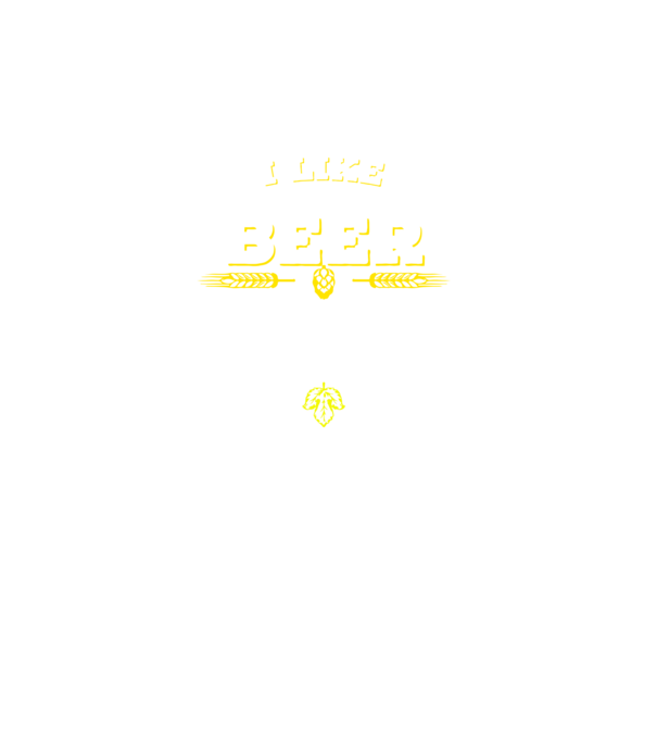 i like beer model turcoaz pe tricou