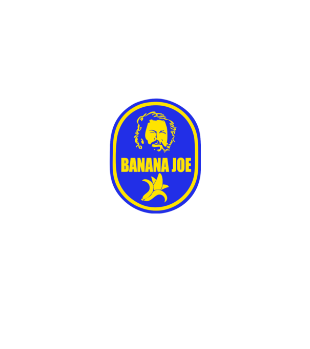 Banana Joe model gri pe tricou