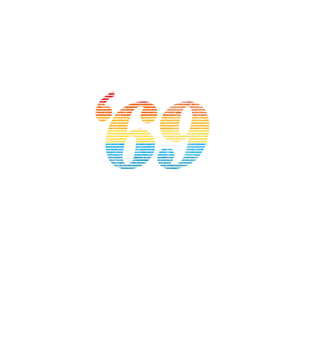 Retro Birthday 1969 model negru pe tricou