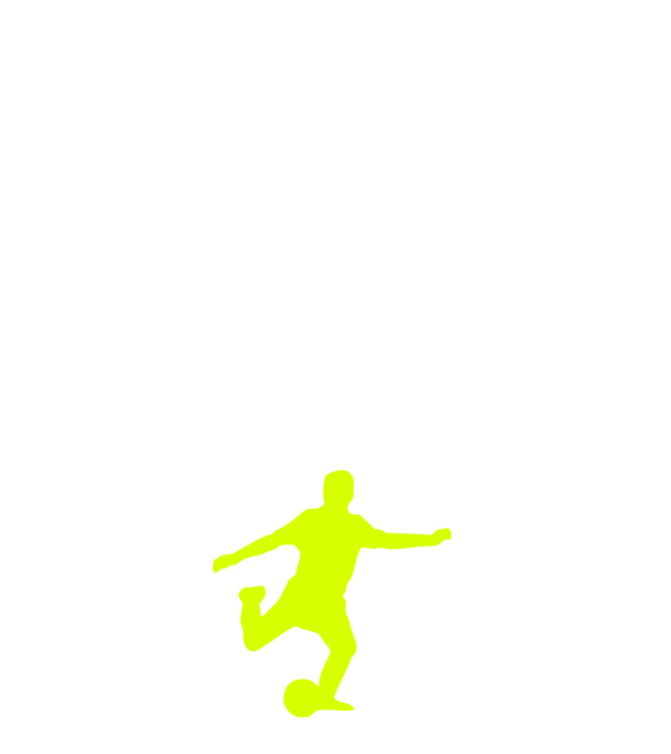 fotbal 2 model verde pe tricou