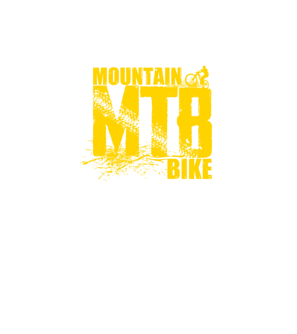 MTB model turcoaz pe tricou