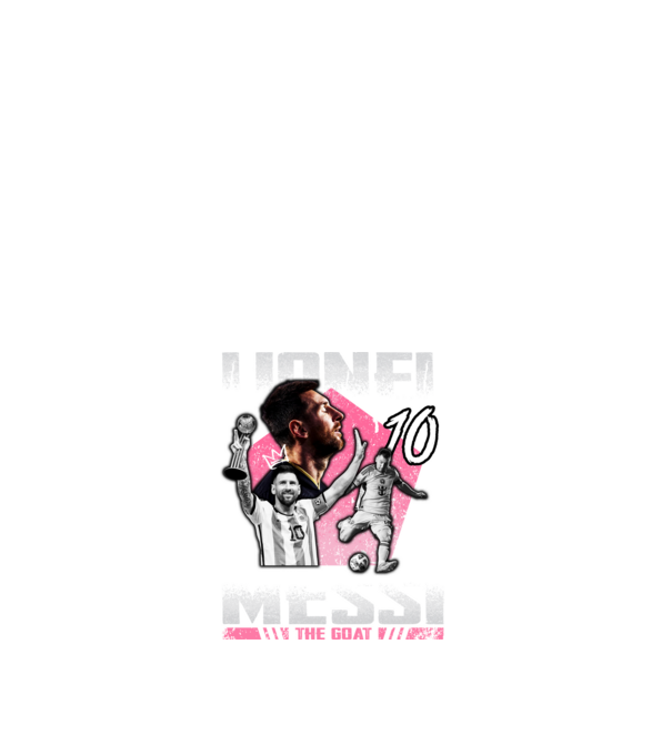 Messi tribute model alb pe tricou