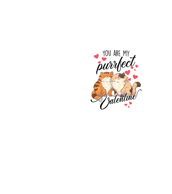 My purrfect valentine model galben neon pe tricou