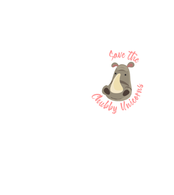 Save the chubby unicorns model galben neon pe tricou