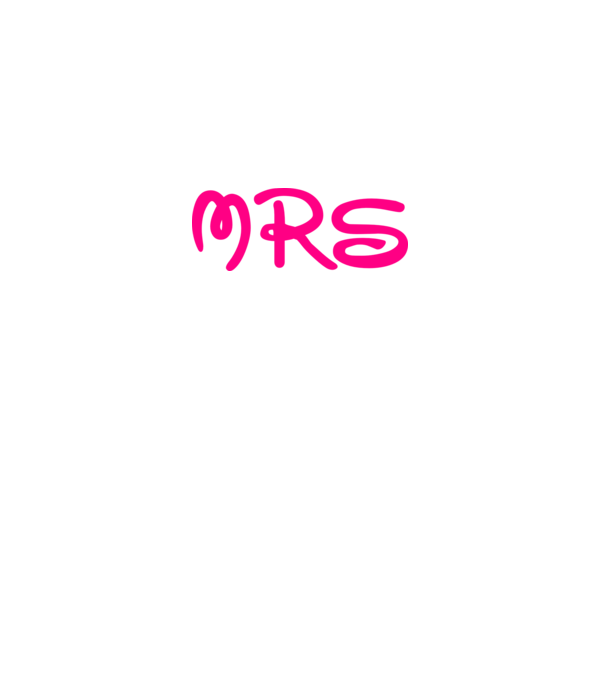 Mrs model alb pe tricou