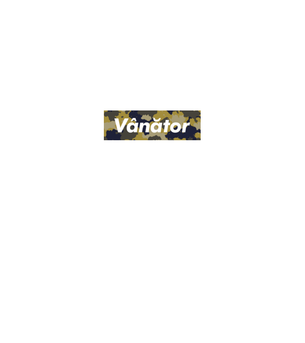 vânător model roșu pe tricou