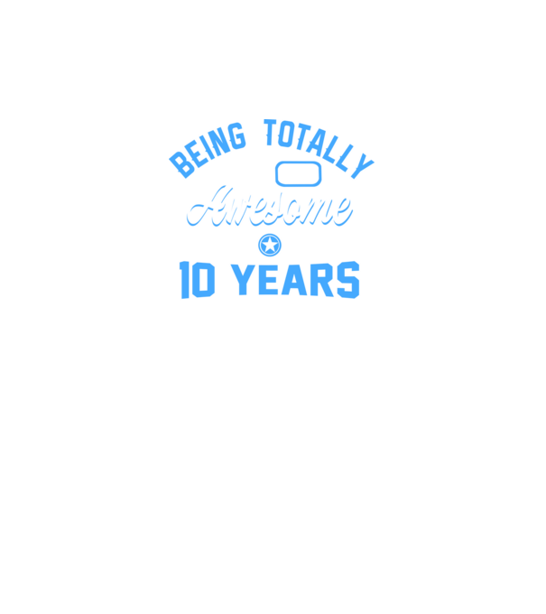 Being totally awesome 10 model negru pe tricou
