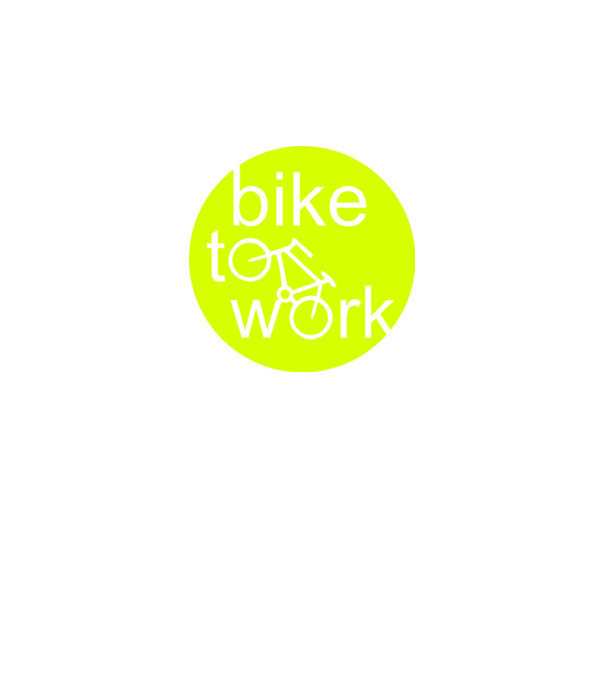 bike to work model negru pe tricou