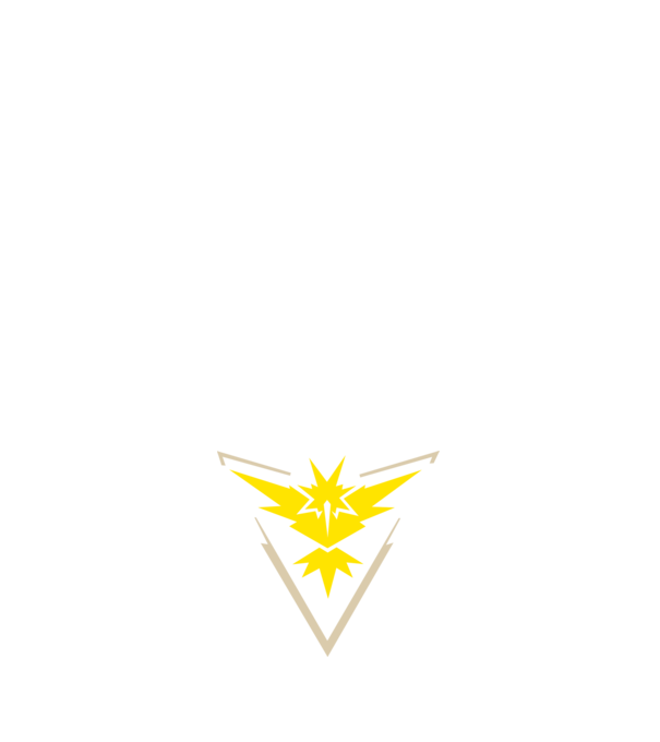 Instinct team logo model alb pe tricou
