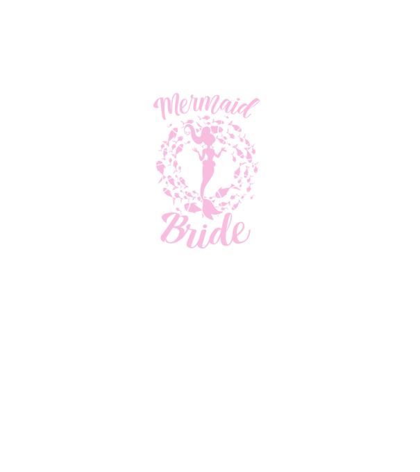 Mermaid Bride model turcoaz pe tricou
