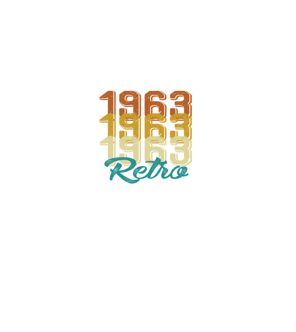Retro 1963 model gri pe tricou