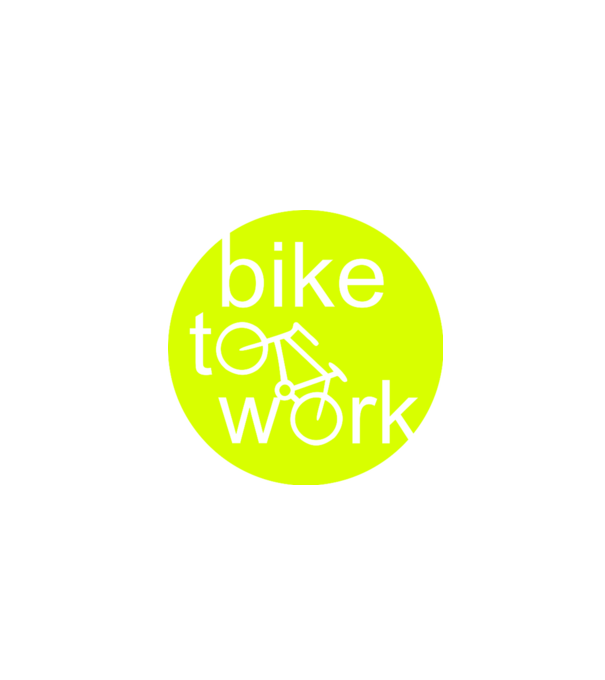 bike to work model negru pe tricou