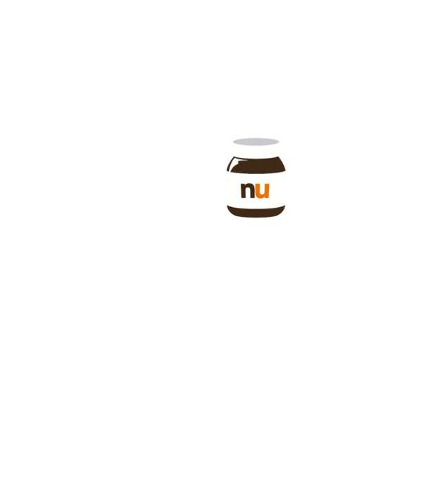 i love nutella model gri pe tricou
