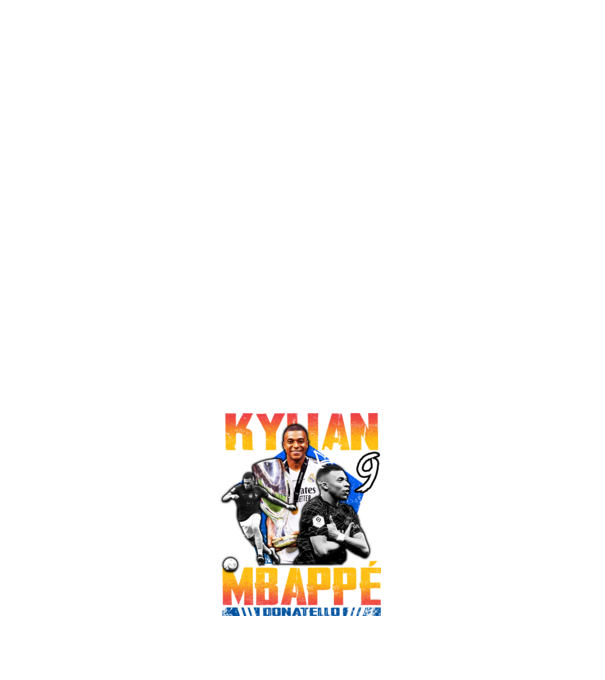 Mbappé tribute model albastru închis pe tricou
