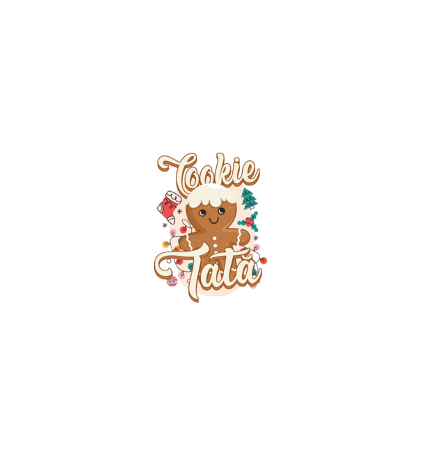 Cookie tată model alb pe tricou