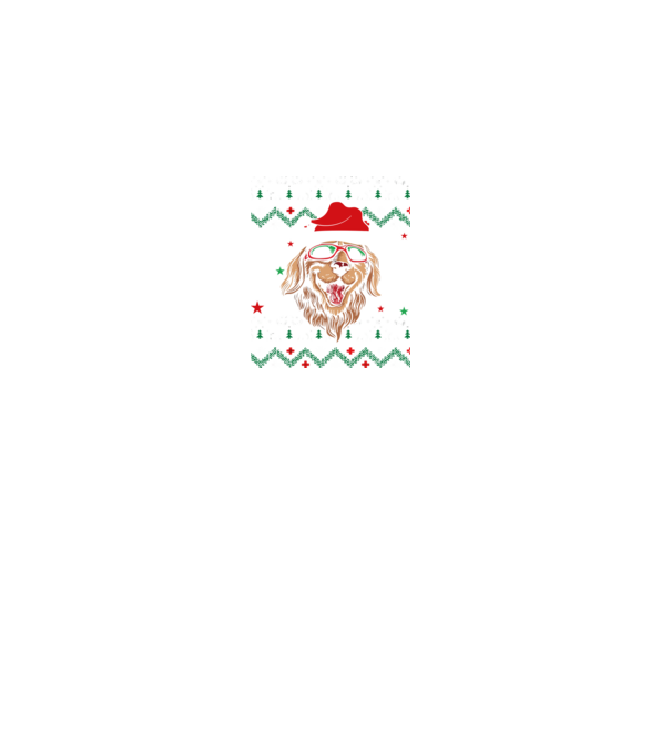 Ugly sweater dog model gri pe tricou