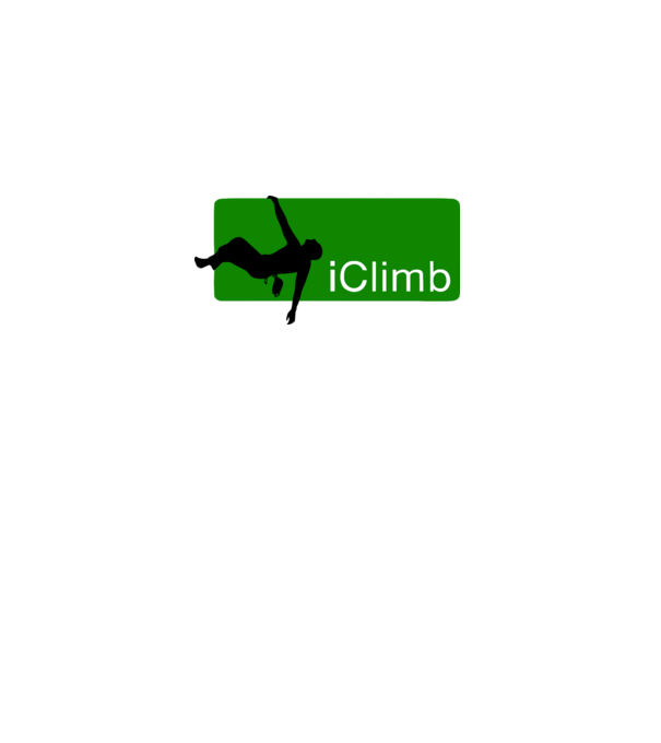 iClimb model alb pe tricou