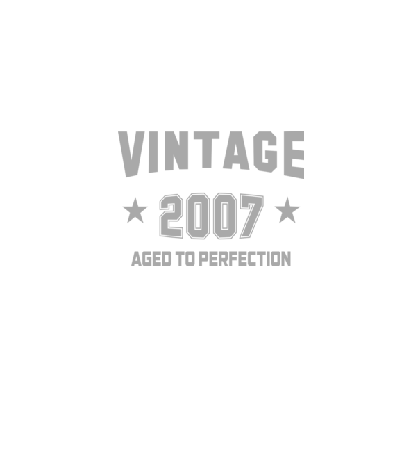 Vintage - 2007 model roșu pe tricou