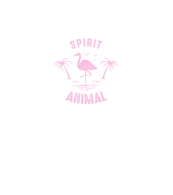 SPIRIT ANIMAL model gri pe tricou