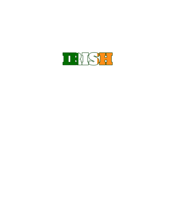 Everyone is irish flag model negru pe tricou