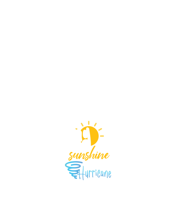 May Girls are Sunshine mixed with a little Hurricane model albastru închis pe tricou