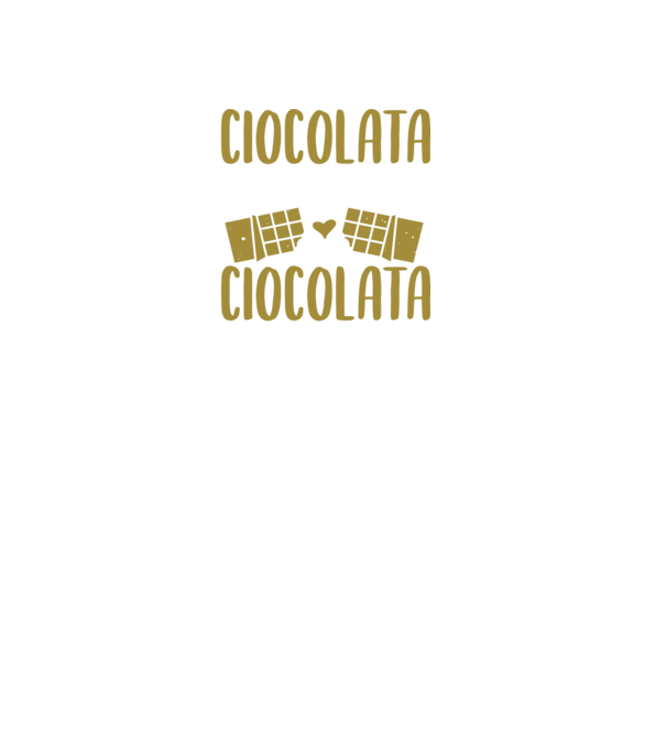 ciocolata nu pune întrebări, ciocolata înțelege model negru pe tricou