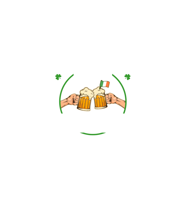 'I''ll be irish' model negru pe tricou