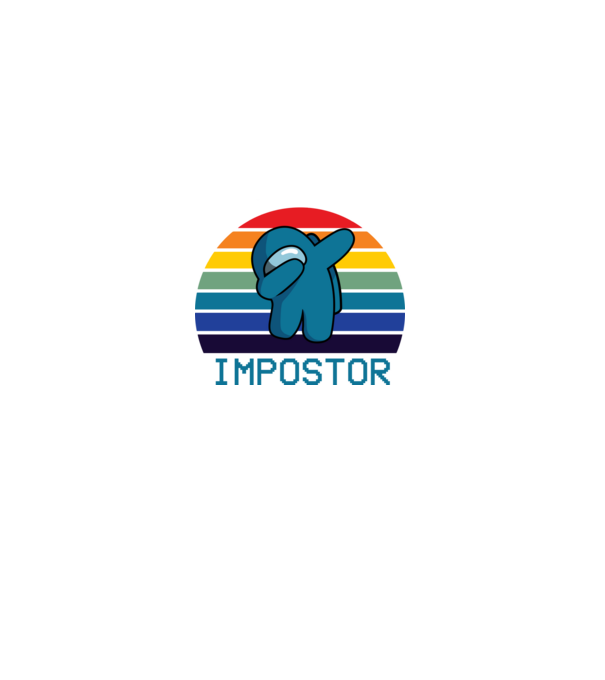 Impostor model negru pe tricou
